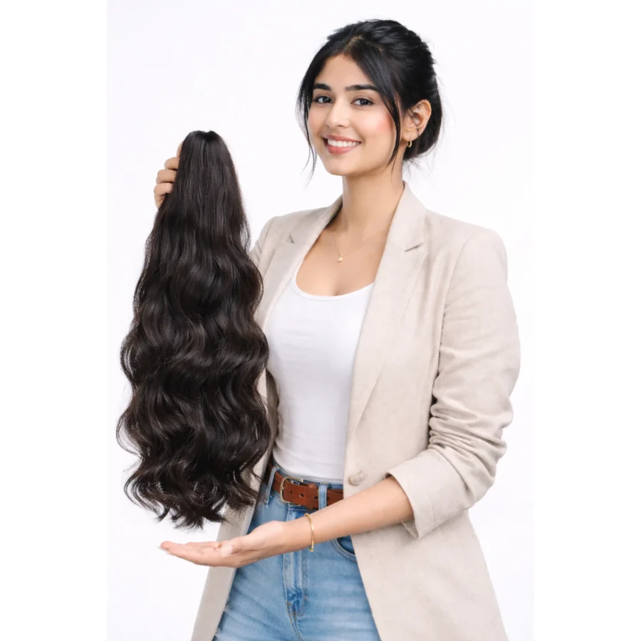 Claw Clip Ponytail